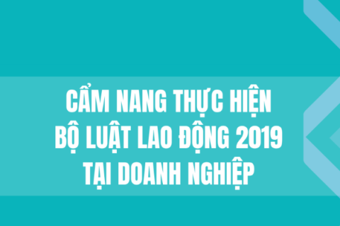 Cẩm nang thực hiện Bộ luật lao động 2019 tại Doanh Nghiệp - VCCI