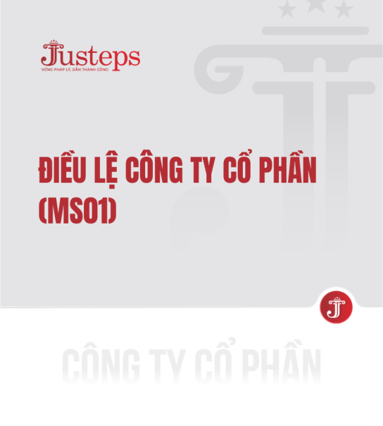Điều lệ Công ty cổ phần ĐLCTCP01