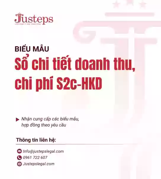 Sổ chi tiết doanh thu, chi phí S2c-HKD