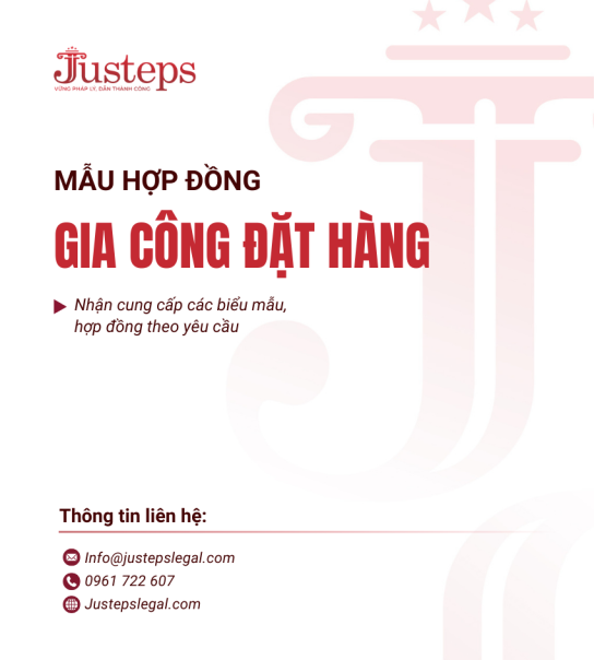 Hợp đồng gia công đặt hàng 