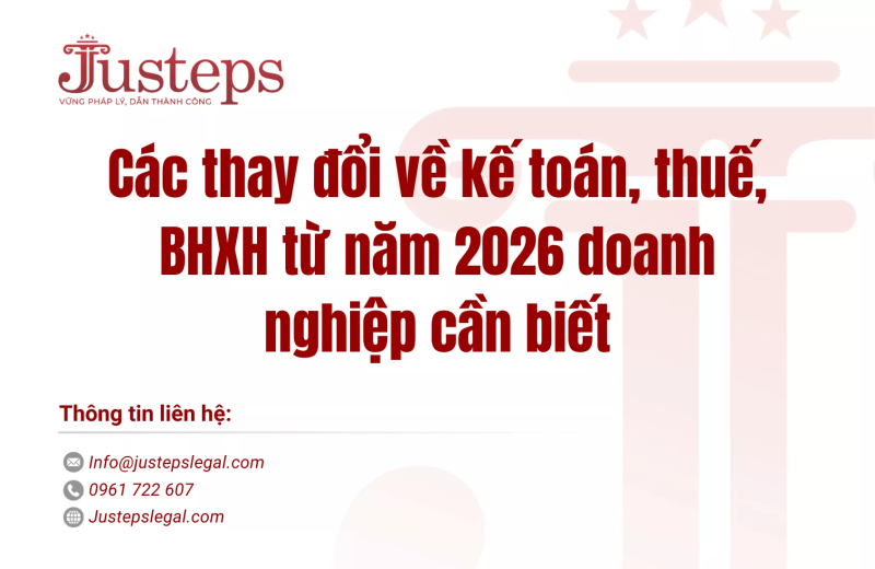 Các thay đổi về kế toán, thuế, BHXH từ năm 2026 doanh nghiệp cần biết