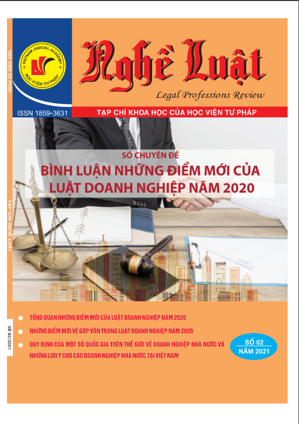 Bình luận những điểm mới của Luật Doanh nghiệp 2020