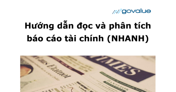 Hướng dẫn đọc và phân tích báo cáo tài chính - Govalue